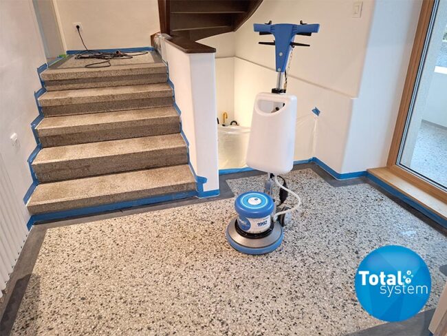 Brušenje kamna, teraca in zaščita površine