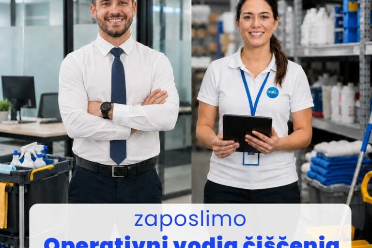zaposlimo Operativni vodja čiščenja