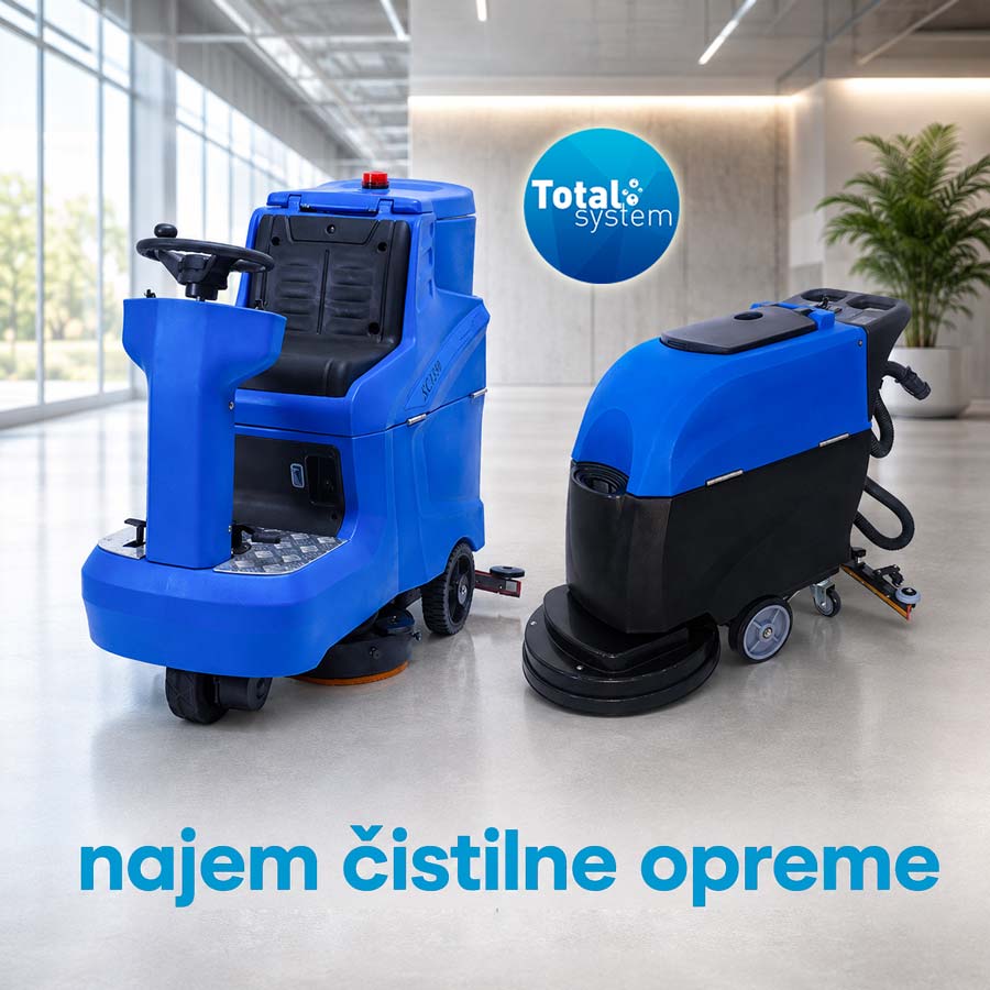 najem čistilne opreme